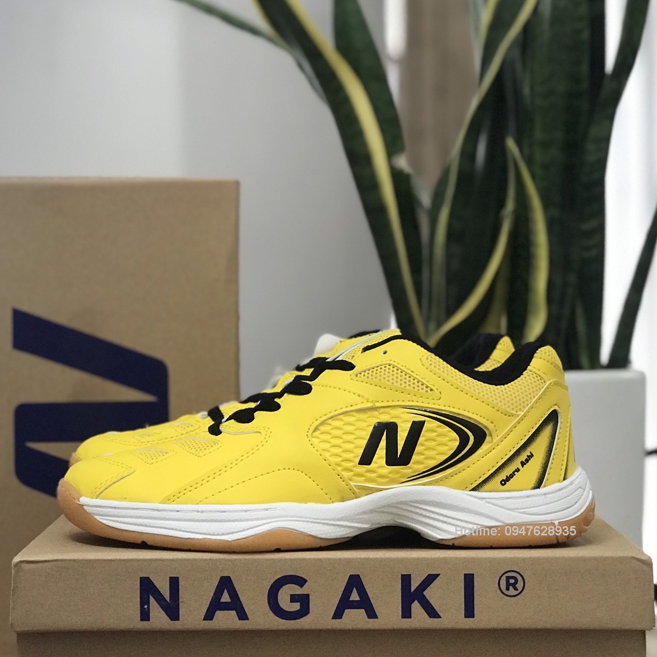 Giày Nagaki Ashi mẫu mới, chuyên dụng chơi thể thao cầu lông, bóng chuyền, bóng bàn - chính hãng