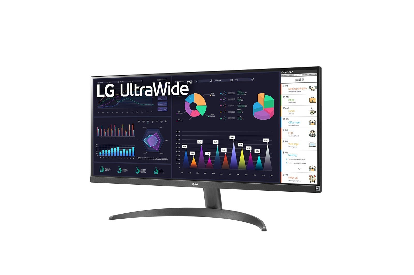 Màn Hình LG 29WQ500-B UltraWide (29&quot;/FHD/IPS/100HZ/5MS) - Hàng chính hãng