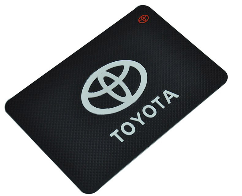 Thảm tấm cao su chống trơn trượt điện thoại,tượng phật,nước hoa đồ dùng trên xe ô tô 20x13cm