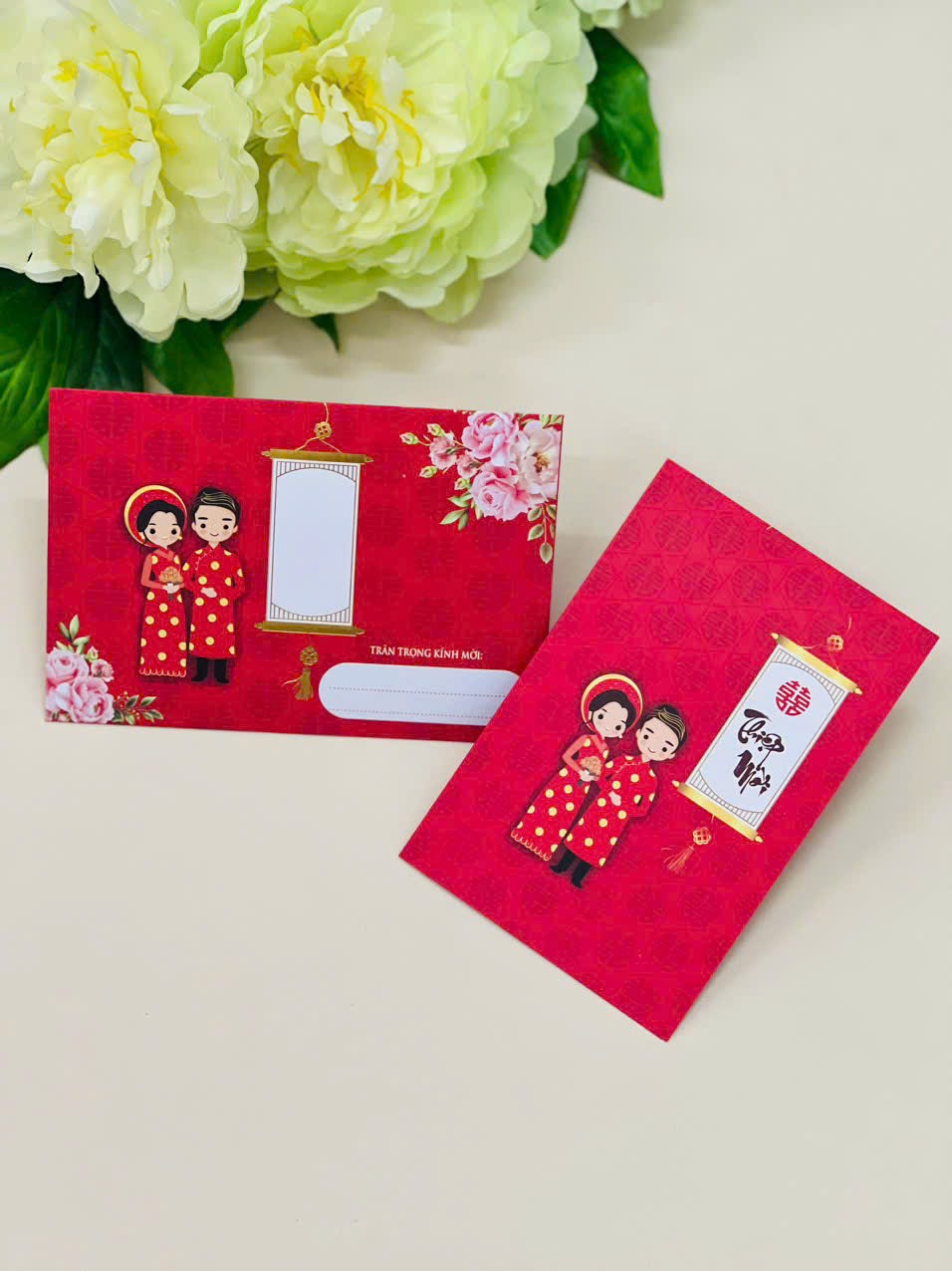 40 thiệp cưới viết tay mẫu ngẫu nhiên