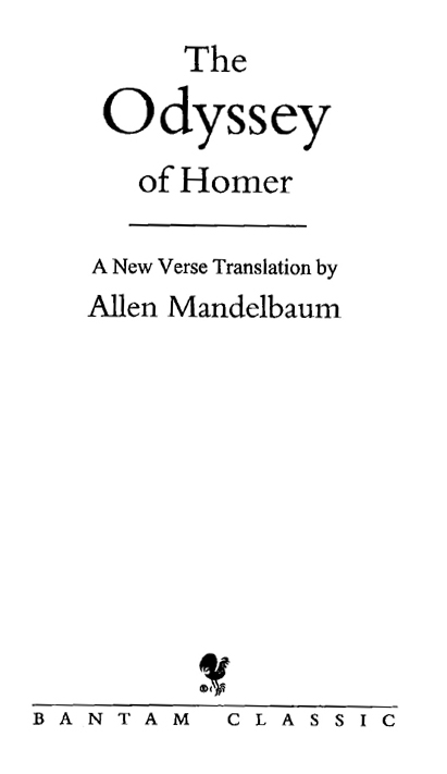 The Odyssey Of Homer