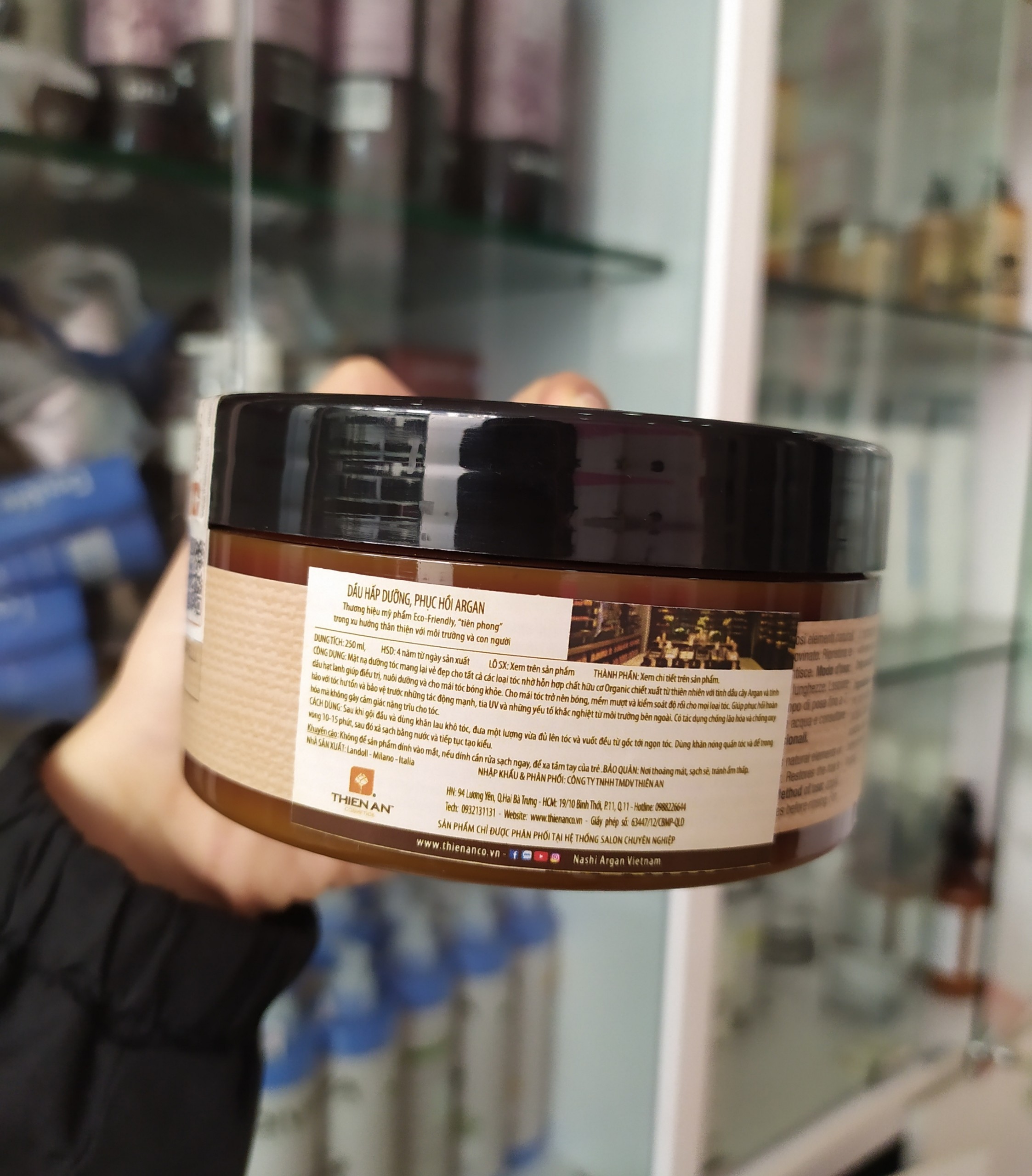 [+Tặng mũ trùm] HẤP PHỤC HỒI NASHI ARGAN 250ML