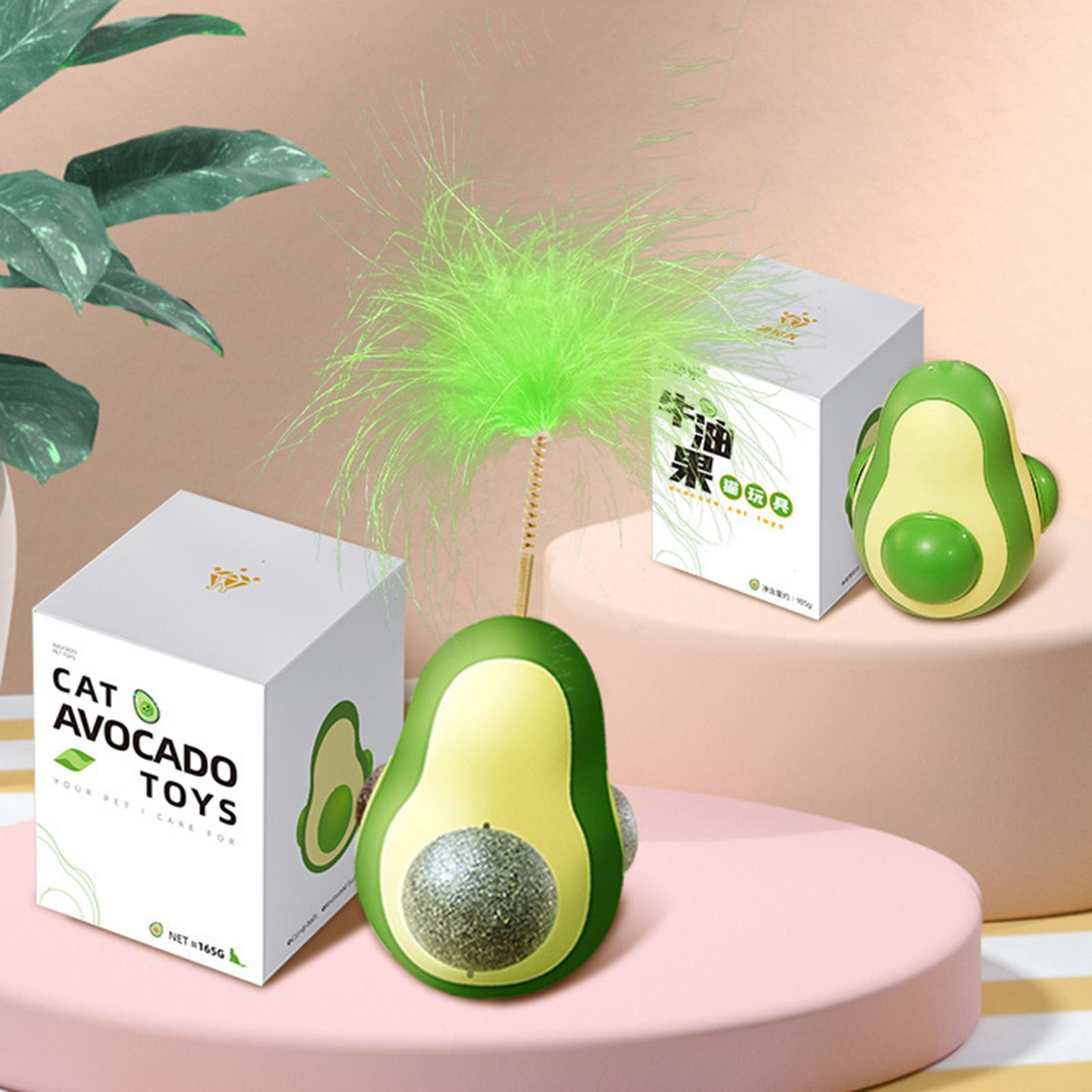 Shape Catnip Balls Tumbler Cat Gift Cat Toys for Indoor Cats Feather Cat Teaser Interactive Toy for Kitten Dog Cat Pet Exercise Toy