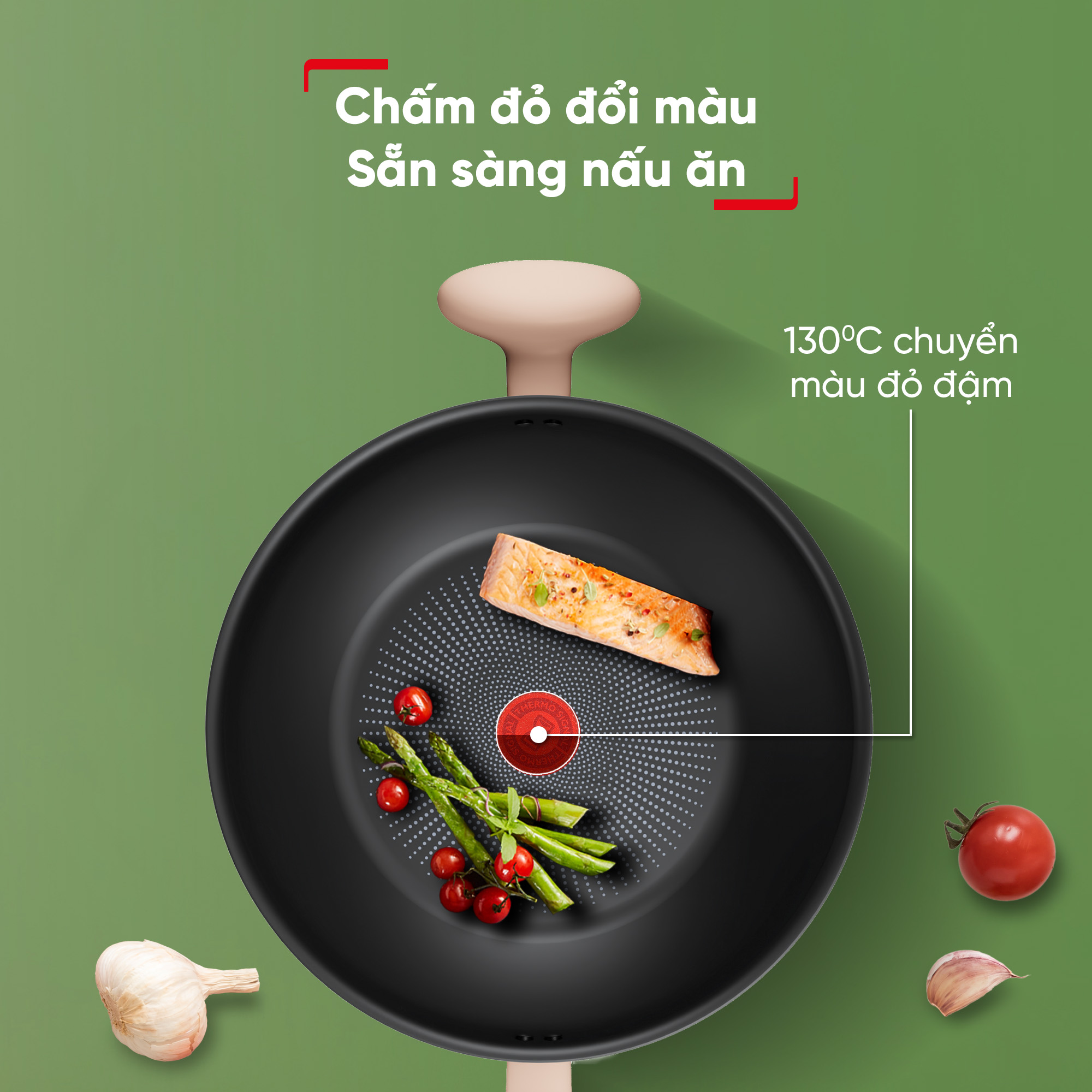 Nồi chảo chống dính đáy từ Tefal So Matcha - Hàng chính hãng