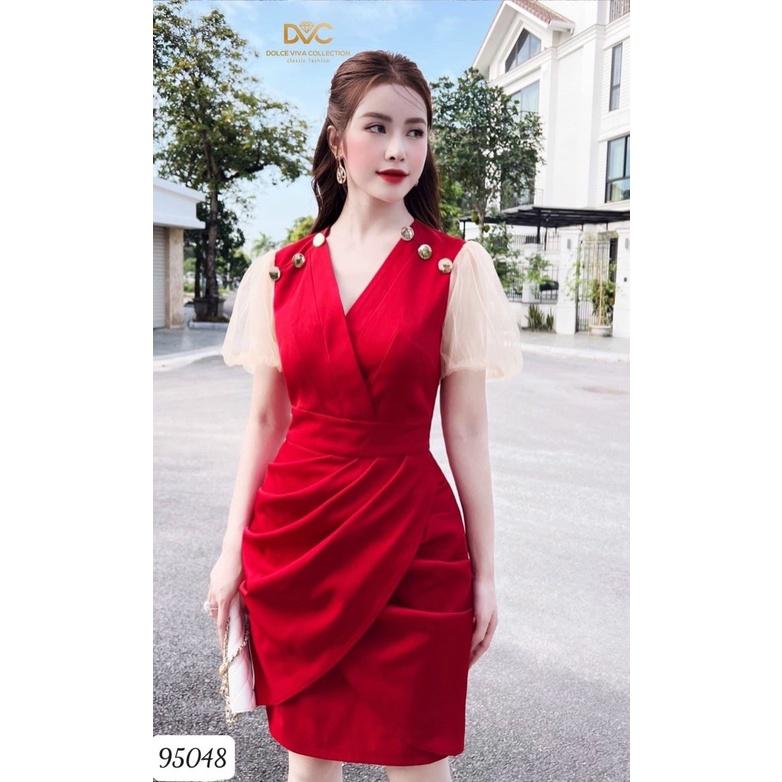 ĐẦM BODY ĐỎ DỰ TIỆC SANG CHẢNH - TÔN DÁNG QUYẾN RŨ SIÊU XINH CHO CÁC NÀNG