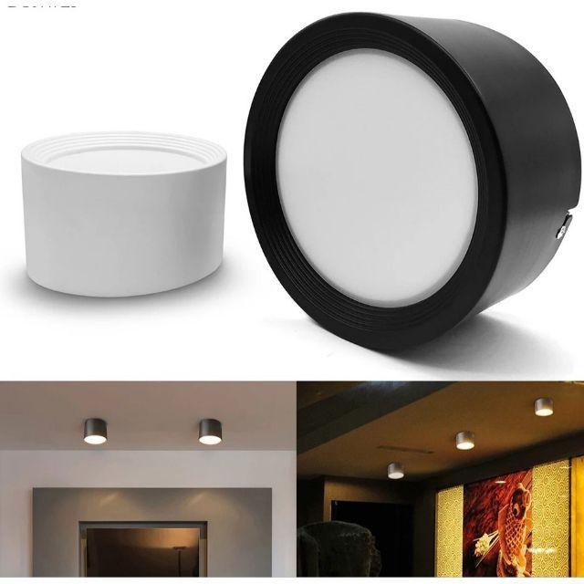 Đèn ống bơ công sất 7W - Đèn downlight lắp nổi - Chip Led COB tiết kiệm điện