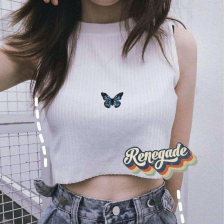 Áo croptop ba lỗ body ESHOP chất thun tăm gân đẹp,áo balo croptop nữ basic kiểu ôm bigsize mùa hè tập gym thể thao AT01
