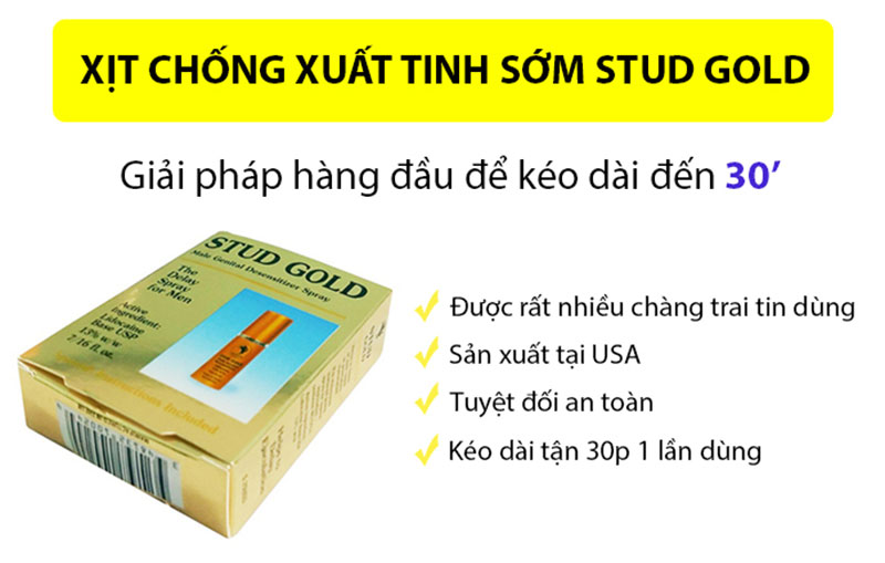 Bao Cao Su TTC Four In Love kèm xịt Stud Gold Cao Cấp