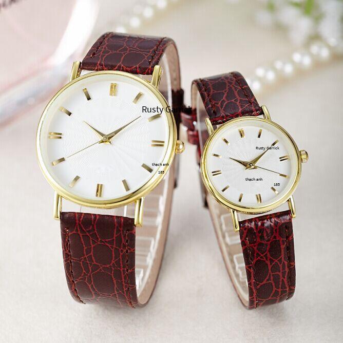 Đồng hồ cặp đôi giá rẻ nhất đồng hồ nữ phiên bản hàn quốc xu hướng thời trang thắt lưng nam nữ sinh viên one piece đại lý đồng hồ thạch anh
