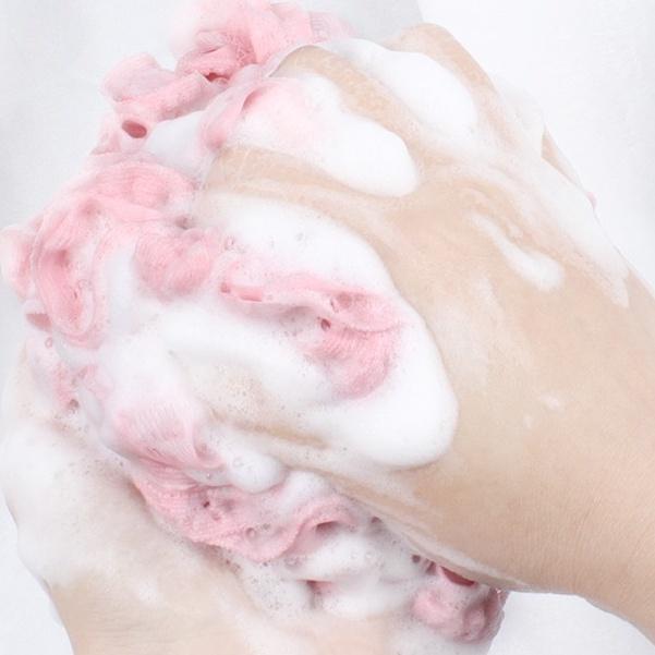 Bông Tắm Phối Ren Dễ Thương Chất Lượng Cao