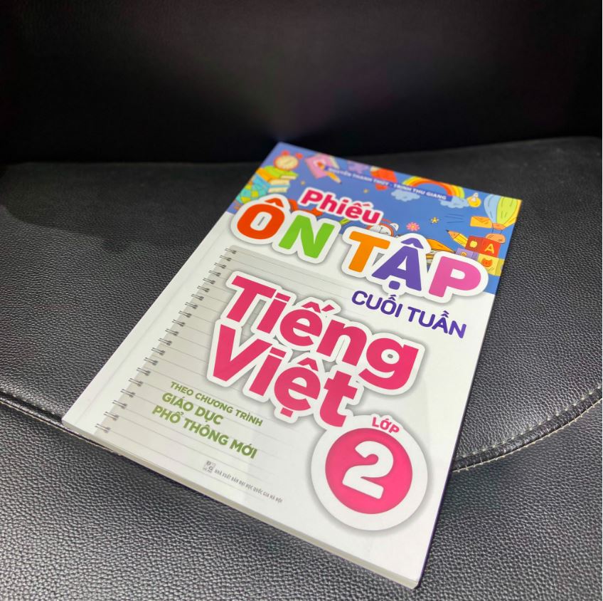 Sách - Phiếu ôn tập cuối tuần Tiếng Việt lớp 2  - NXB Đại học QG HN
