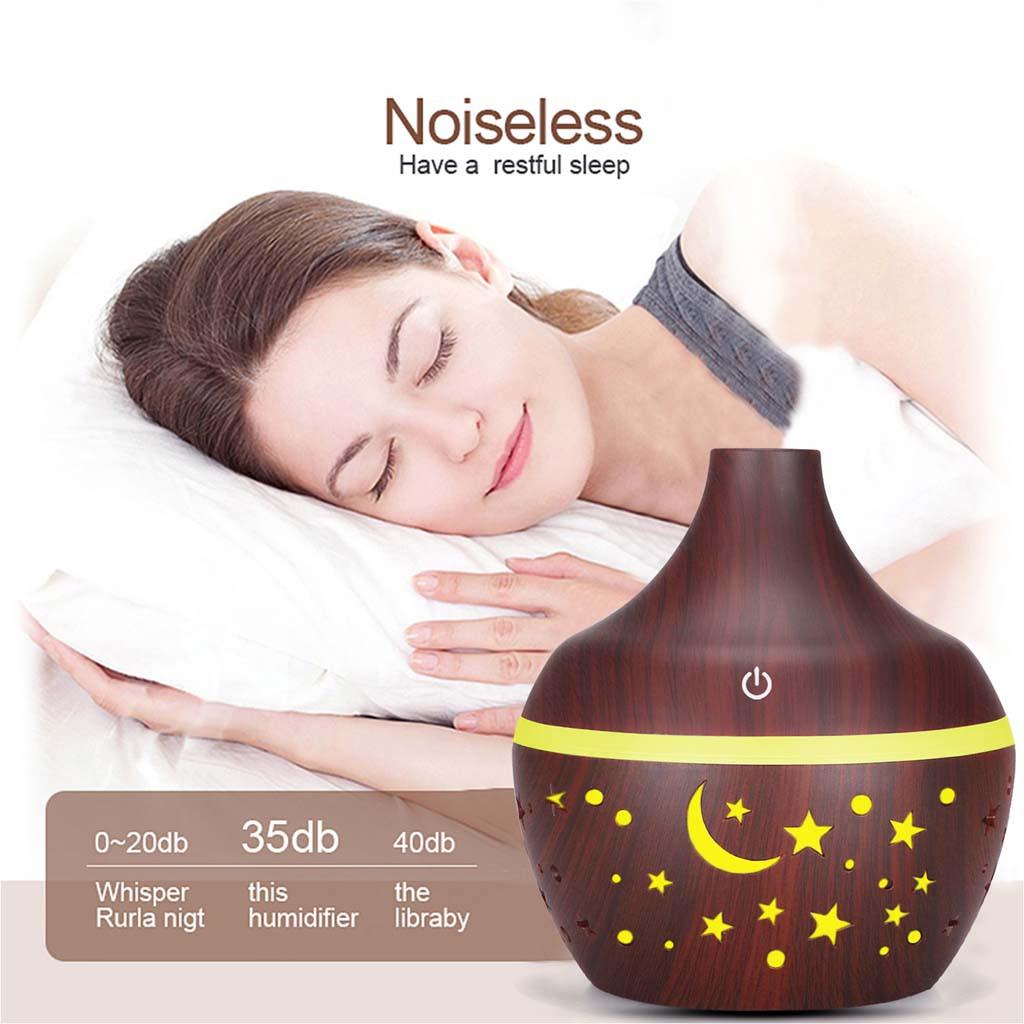 300Ml Usb Hương Thơm Không Khí Hơi Nước Vệ Sinh Siêu Âm Thanh Máy Phun Sương Tạo Độ Ẩm Tinh Dầu Thông Thơm Mát Phun Sương Tạo Trang Trí Nhà Trang Trí # Dg4