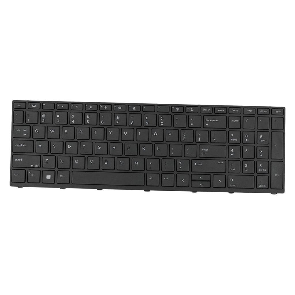 Laptop Replacement US Keyboard for 450 G5 455 w/ Black Frame