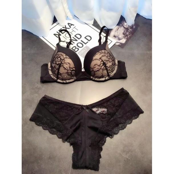 ️Có Quà Tặng️ Bộ Pinkdear Mút Dày Dây Chéo Sexy Hàng Shop Xịn
