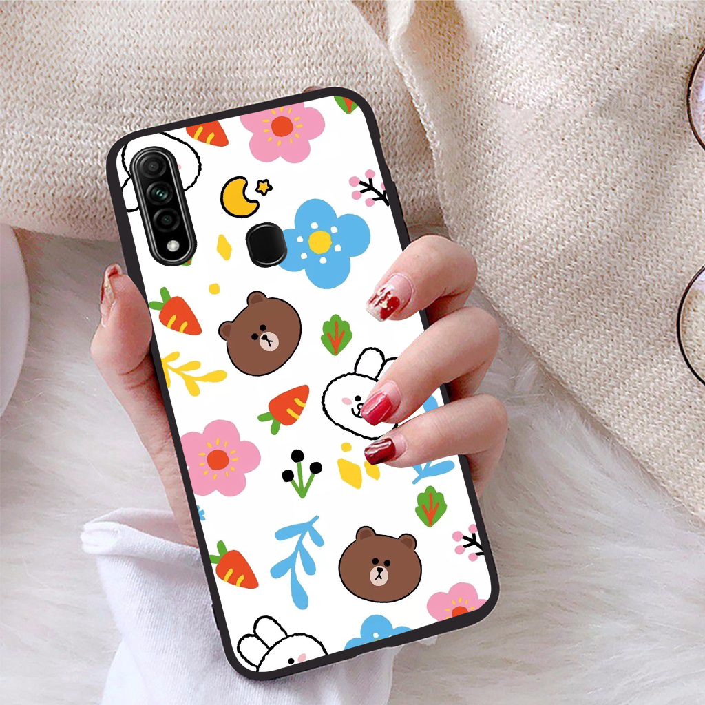 Ốp lưng dành cho Oppo A8 viền dẻo TPU Bộ Sưu Tập Phong Cách Trẻ Trung - Hàng chính hãng