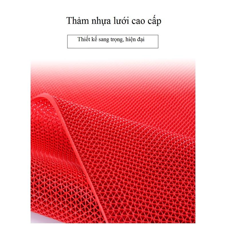 Thảm nhựa trải sàn chống trơn, trượt dạng lưới cao cấp