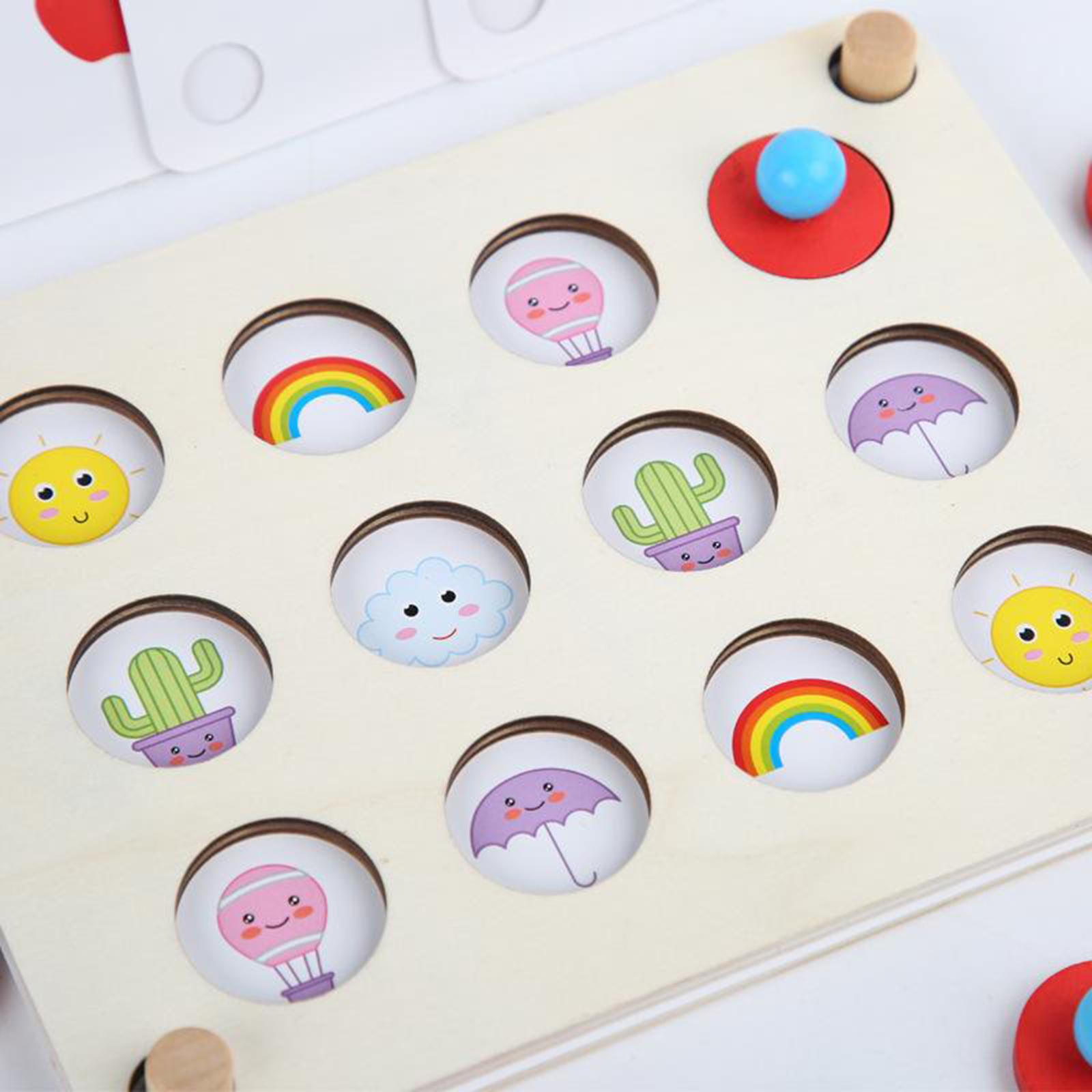 Memory Match Chess Game Kids Puzzle Memory Development Educational Toys
