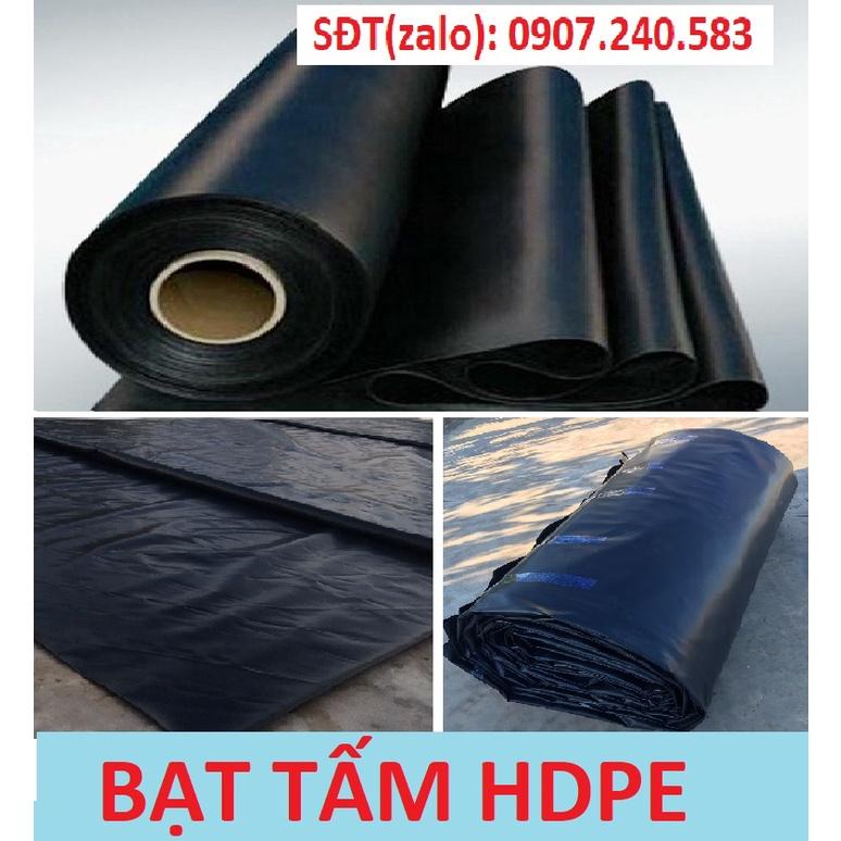 Bạt HDPE, Bạt lót hồ ốc, bạt lót hồ nuôi tôm, cá, ếch, lươn... bằng màng HDPE (7.5zem)