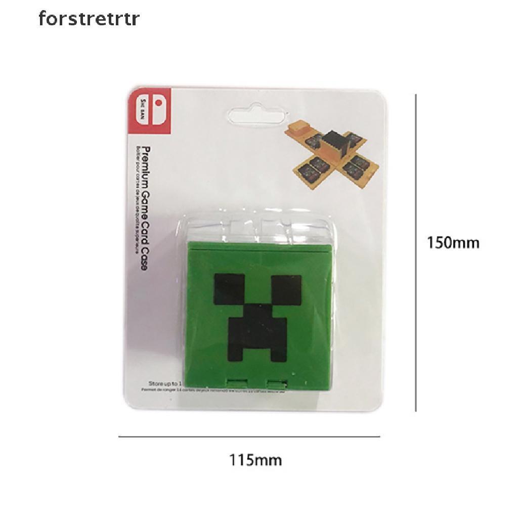 Forstretrtr 16in1 Game Accessorie Portable Case Cover Game Card Box For NS Switch Storage Cartridge Case For Nintendo Switch OLED Cards Holder Box EN