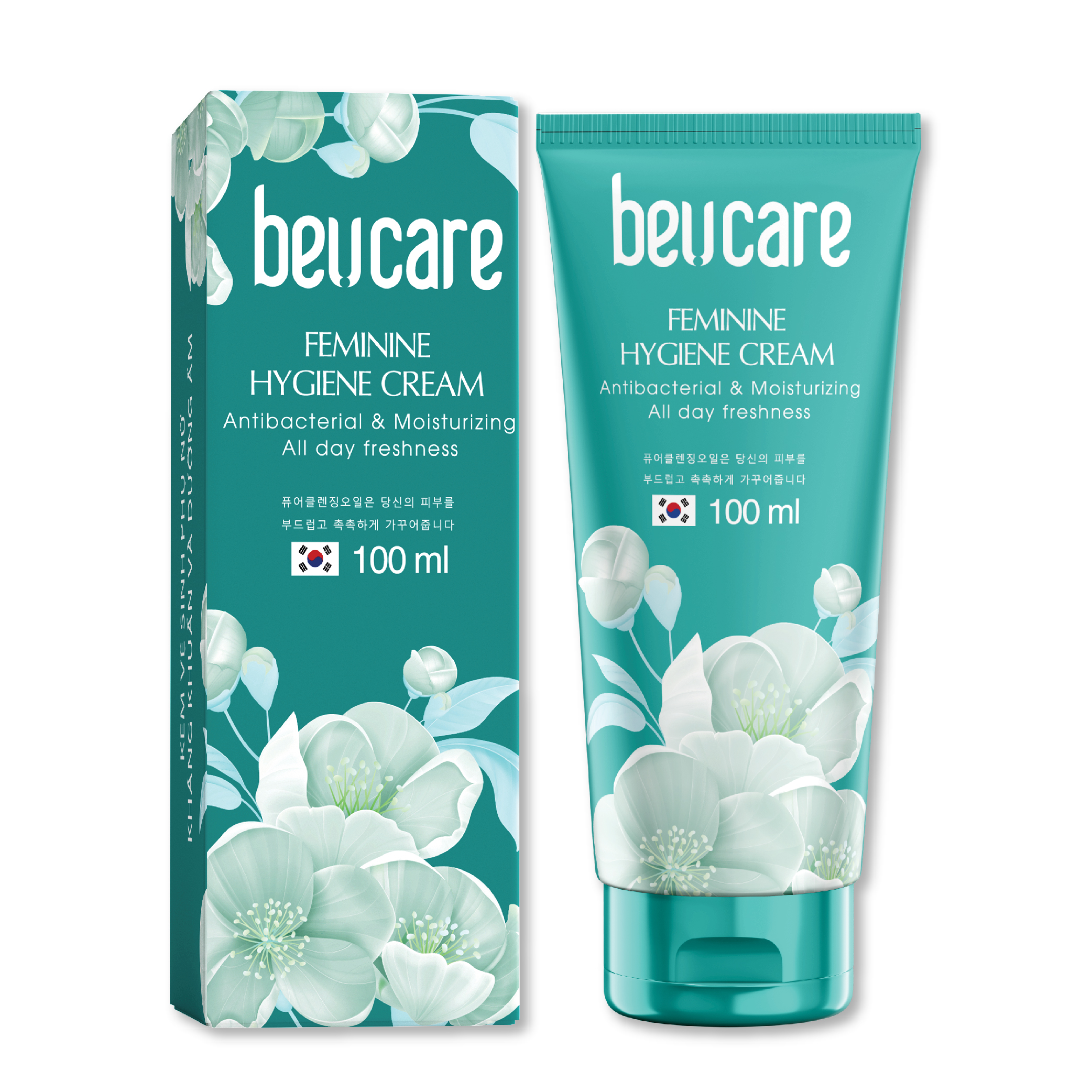 Dung Dịch Vệ Sinh Phụ Nữ BeUCare Kháng Khuẩn Và Dưỡng Ẩm Vùng Kín - Feminie Hygiene Cream