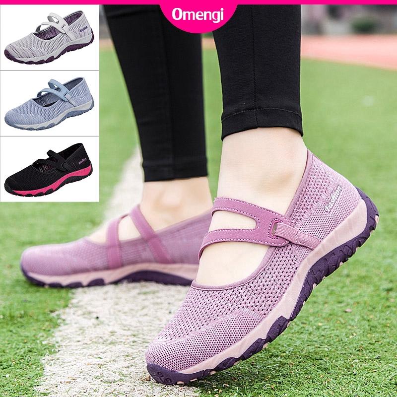 Giày Sneakers Chống Trượt Thoáng Khí Cho Nữ