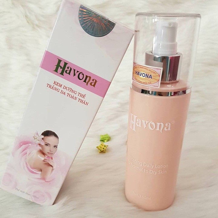 Kem Dưỡng Trắng Da Havona Make Up Body