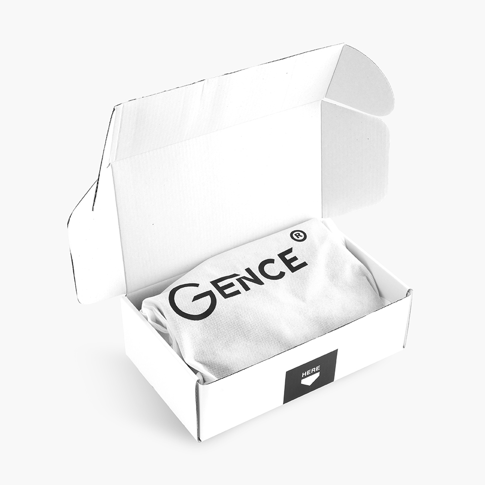 Hộp gấp Gence đựng clutch nam, ví cầm tay làm quà tặng cao cấp HQ04