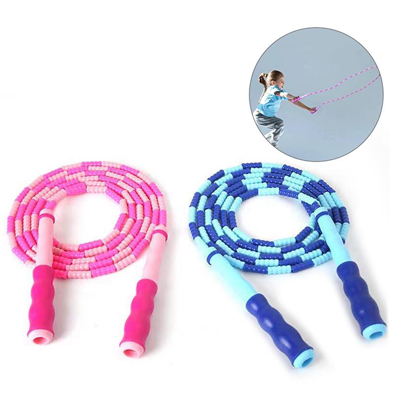 1pc tre nhảy khớp dây thừng đầy màu sắc có thể điều chỉnh dây thừng nhẹ nhàng Color: PP