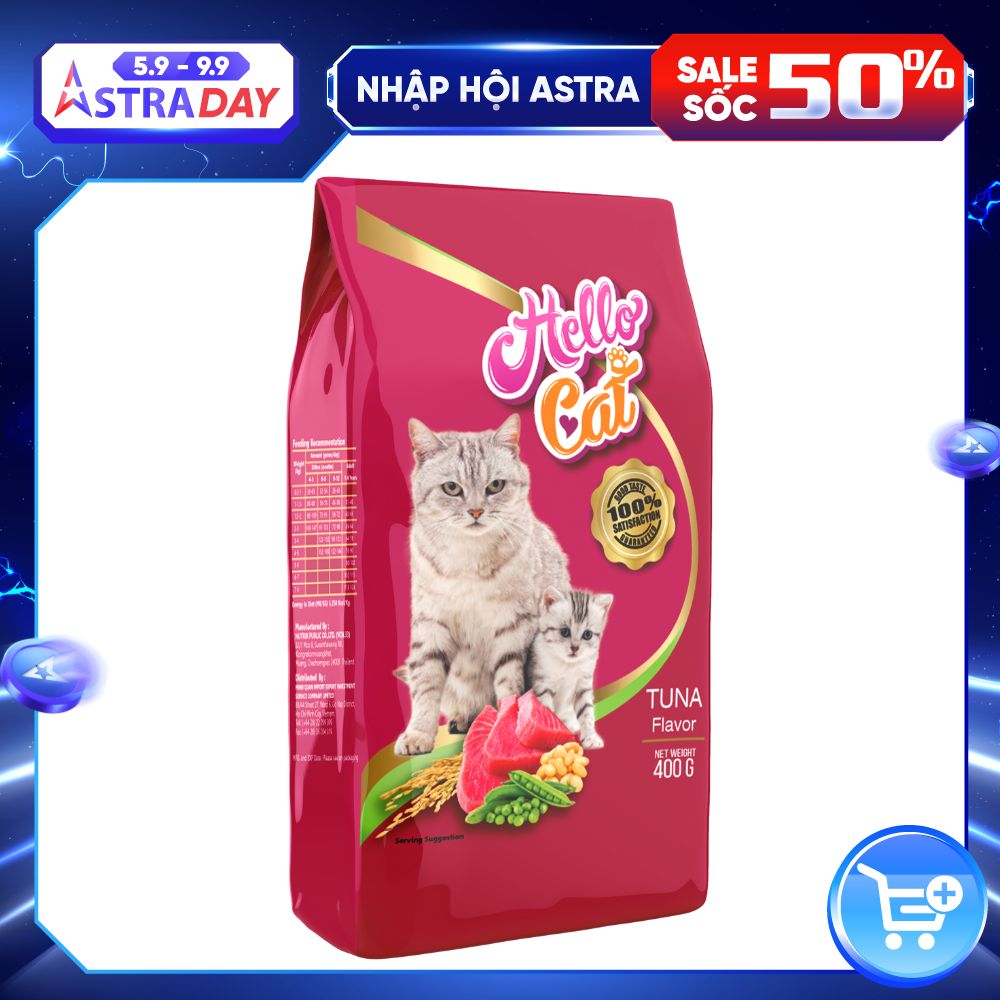 Thức Ăn Cho Mèo Vị Cá Ngừ - Hello Cat Tuna