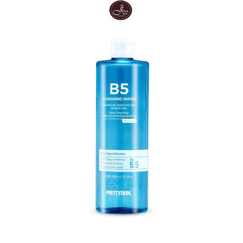 Nước Tẩy Trang Prettyskin B5 Cleansing Water 500ml