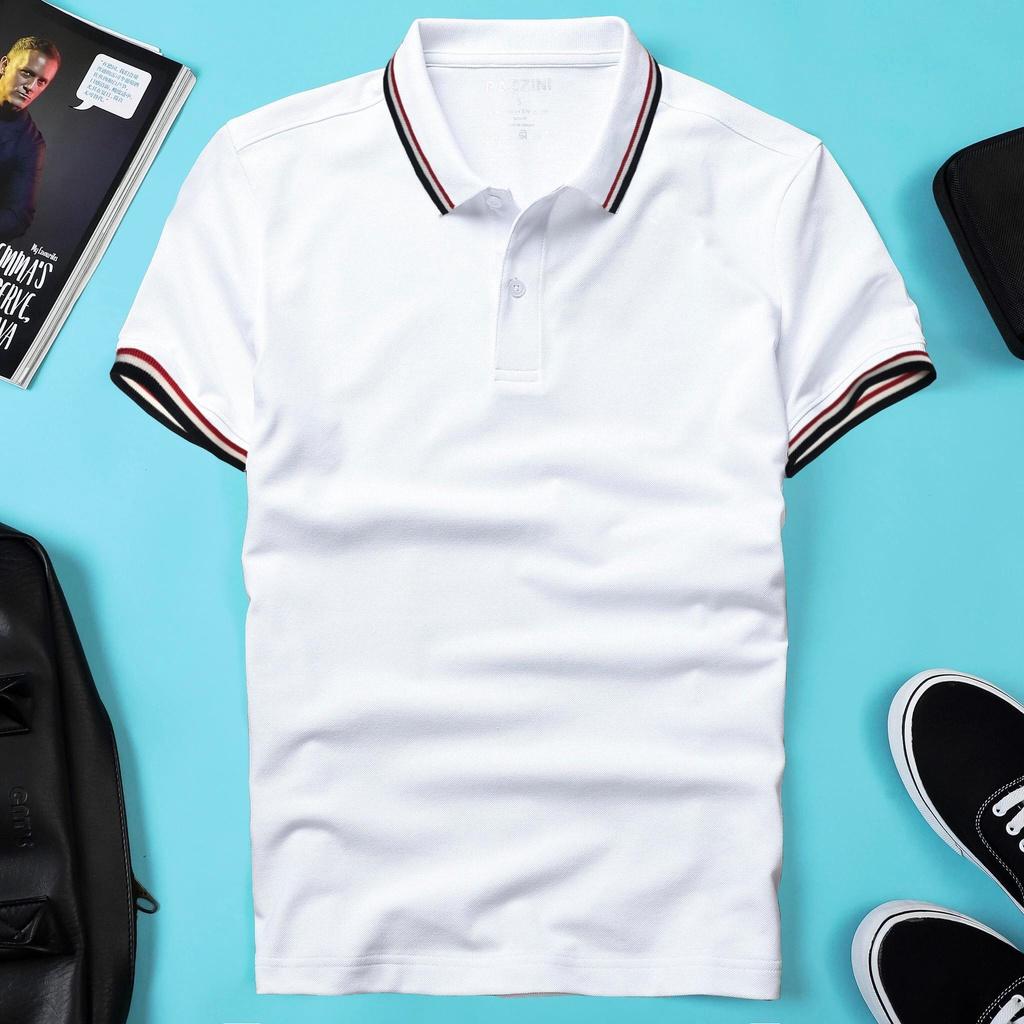 - Áo thun nam POLO thiết kế vải cá sấu cotton cao cấp ngắn tay cực sang trọng lịch lãm