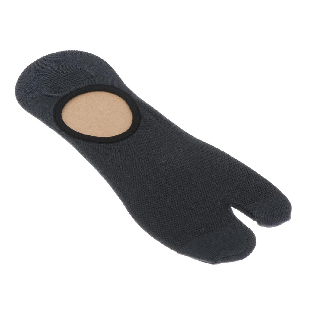 4 Pair Men Cotton Split 2 Toe Socks Tabi Socks Japanese Style Socks Breathable
