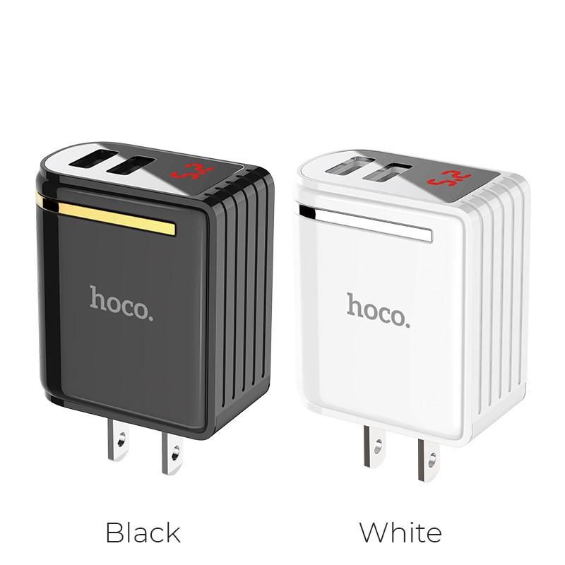 Củ Sạc nhanh Hoco C39 2 cổng Usb hàng chính hãng