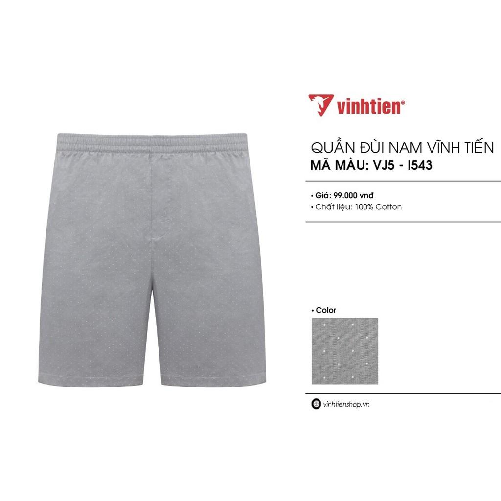 Quần Đùi Nam 100% Cotton Vĩnh Tiến 99