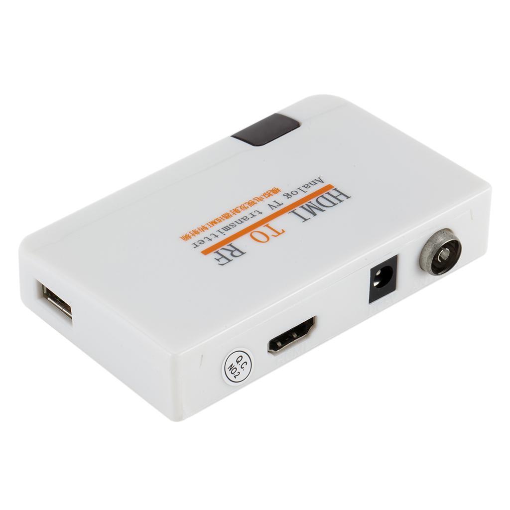 Coaxial Converter Box With Remote Control White UK