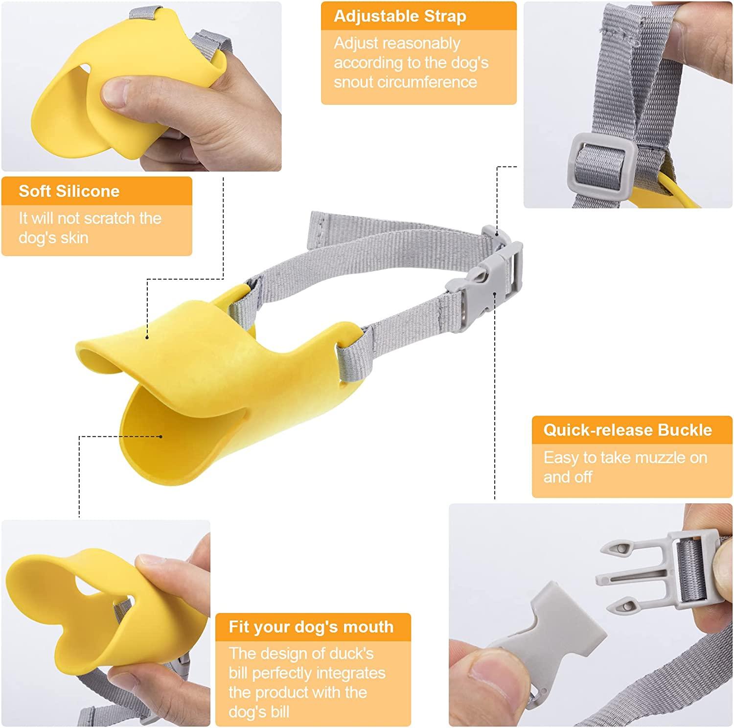 2 Mõm Chó, Bịt Miệng Chó Chống Sủa Nhai