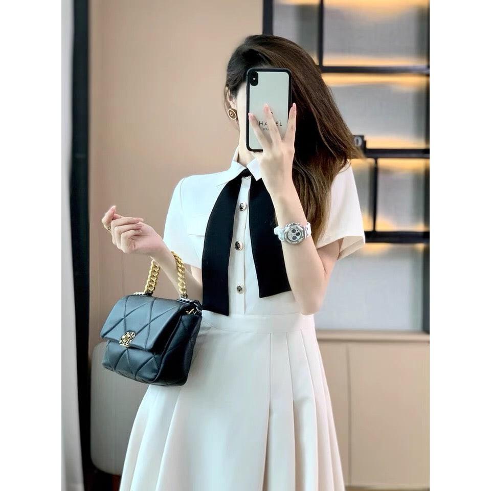 Đầm công sở xòe xếp li nữ tính Alice Dress