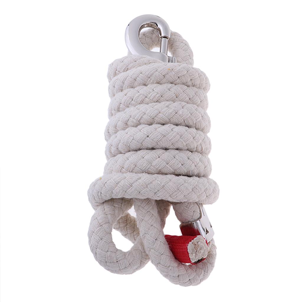 14mm Equestrian Horse Riding Lead Ropes Halters Cotton Weave Rein