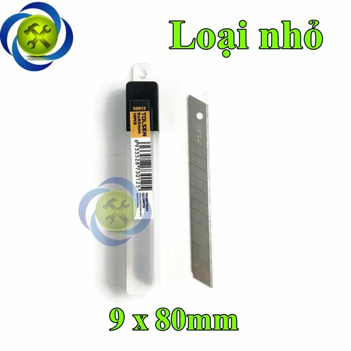 Lưỡi dao rọc giấy Tolsen 30012 9x80mm