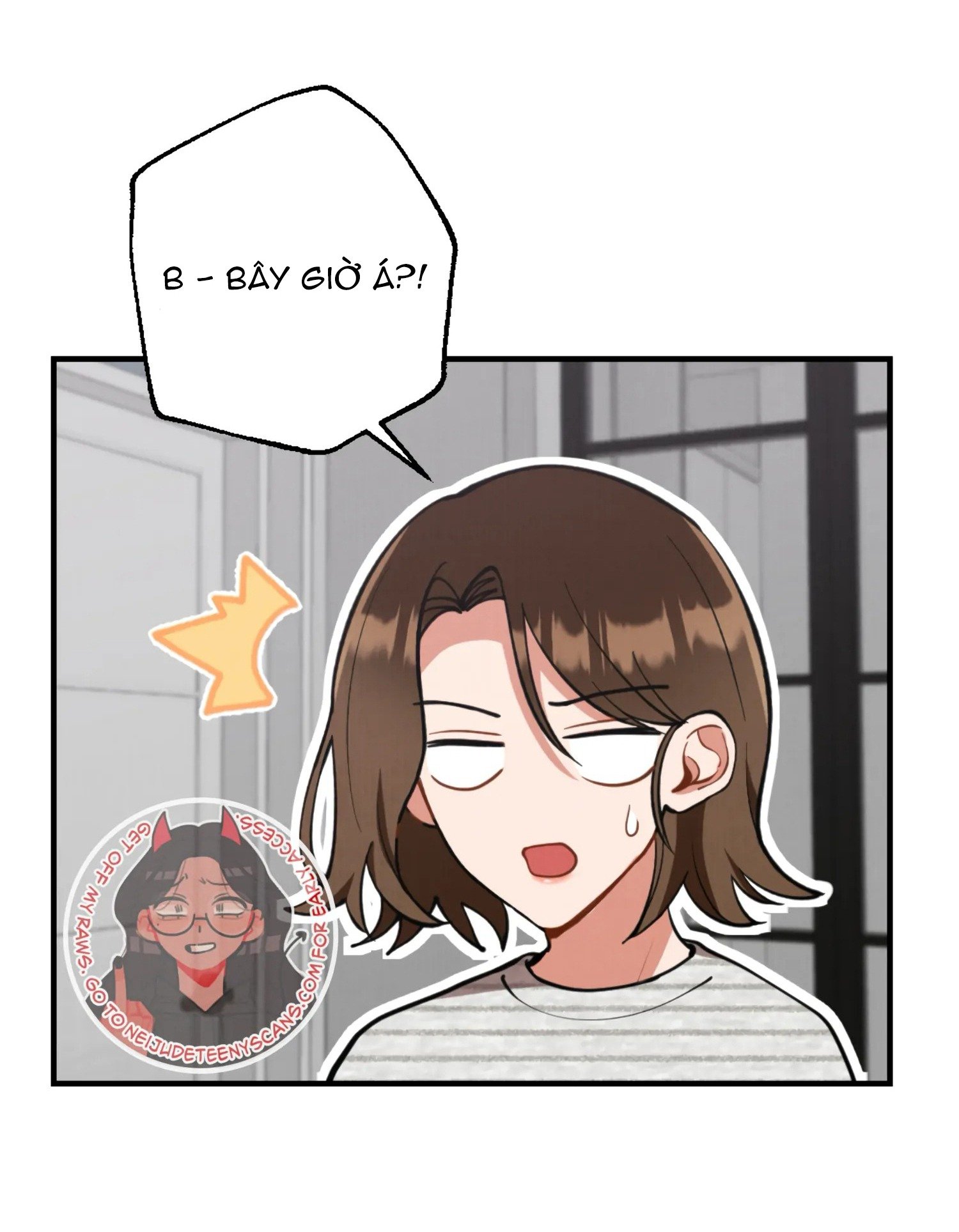 [18+] bạn của em trai không thể to như vậy! chapter 12.2 6