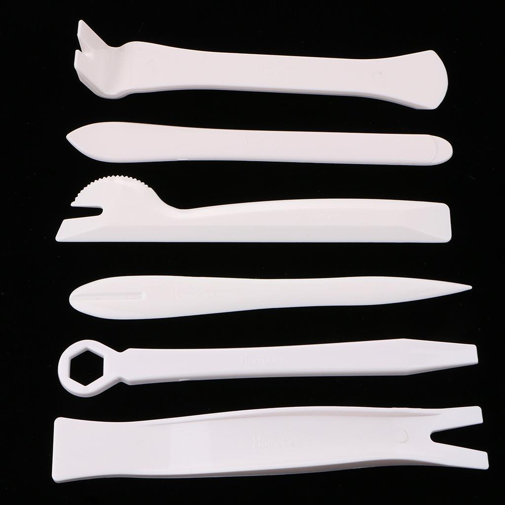 6Pcs Car Stereo Installation Kits Car Radio Removal Tool