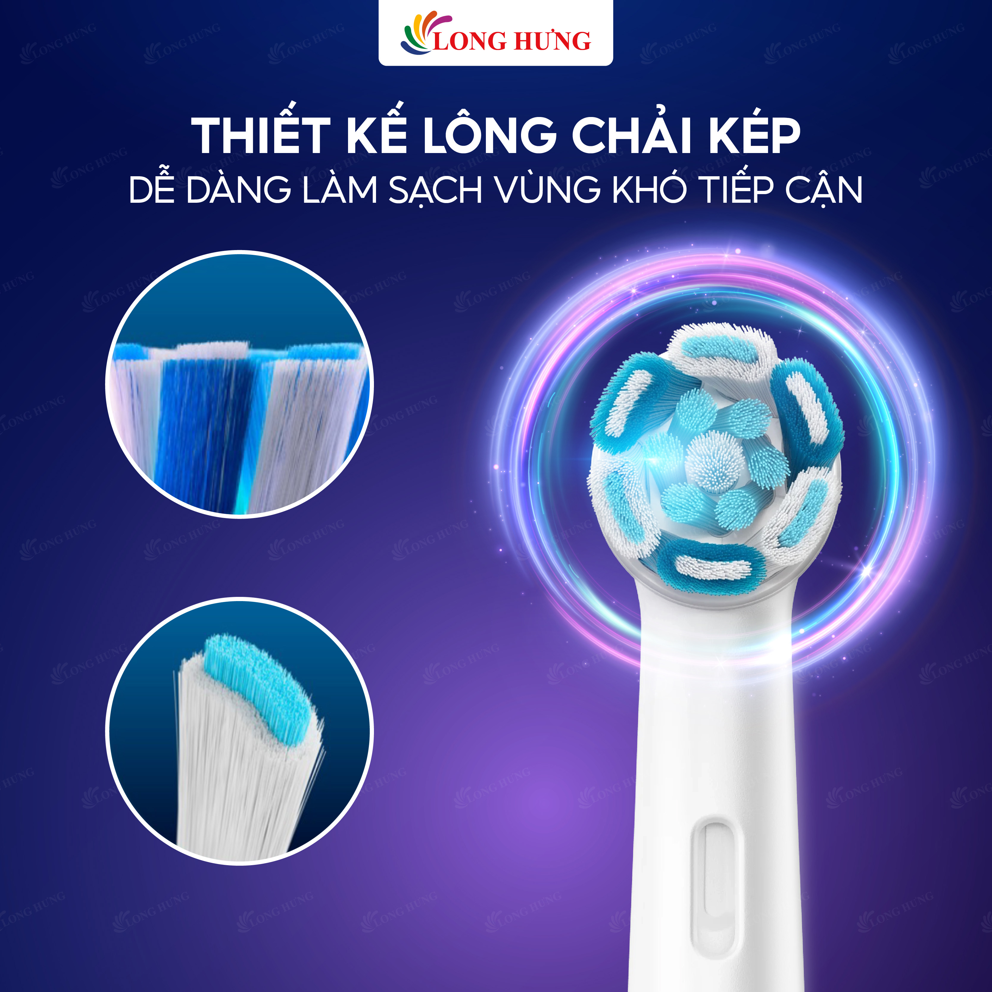 Đầu bàn chải điện Oral-B iO Series Ultimate Clean - Hàng chính hãng