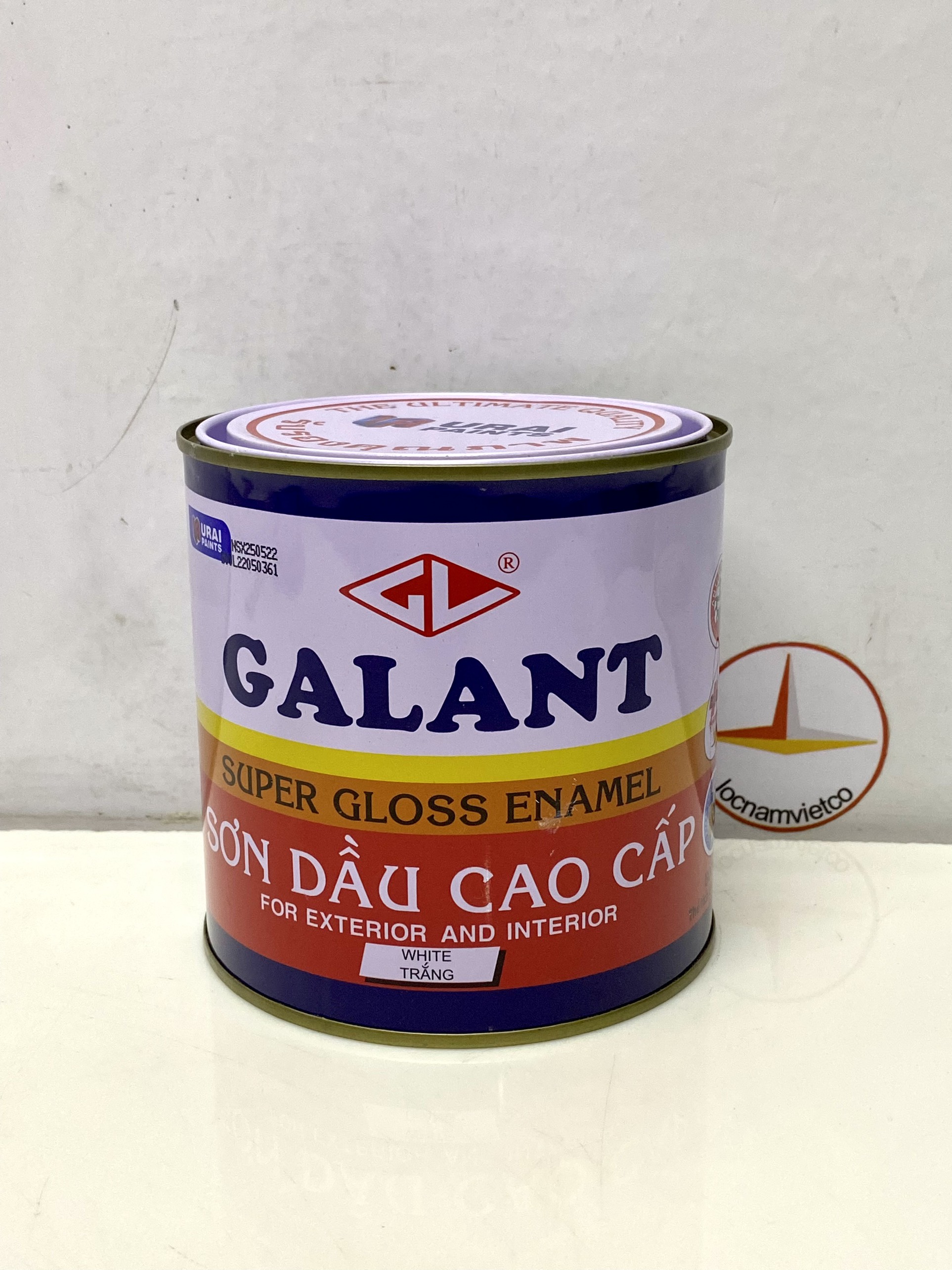 Sơn dầu Galant màu Trắng White 500 _ 0.8L