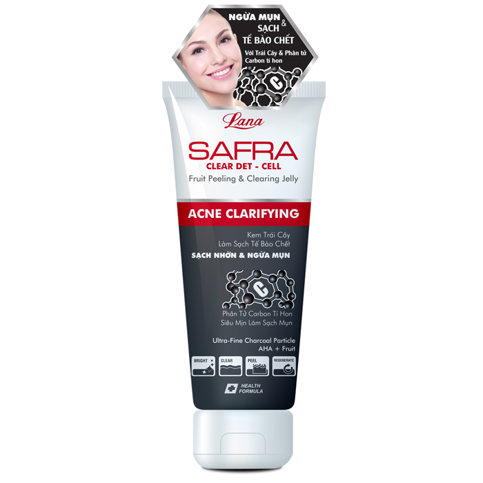 SAFRA CLEAR DETCELL-NgừaMụn &amp; SạchTế BàoChết