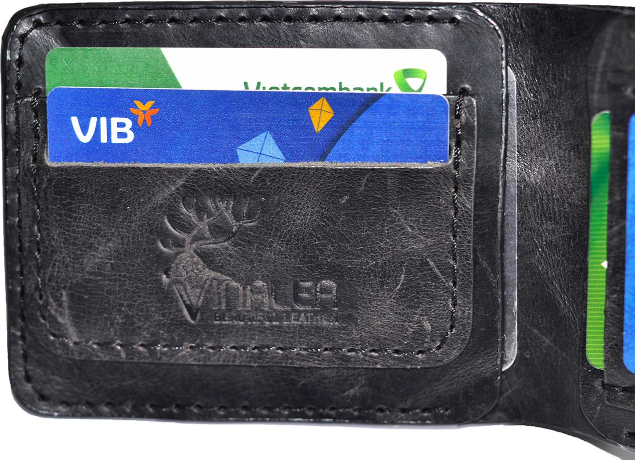 Ví Nam da bò handmade Vinalea VNN0005B
