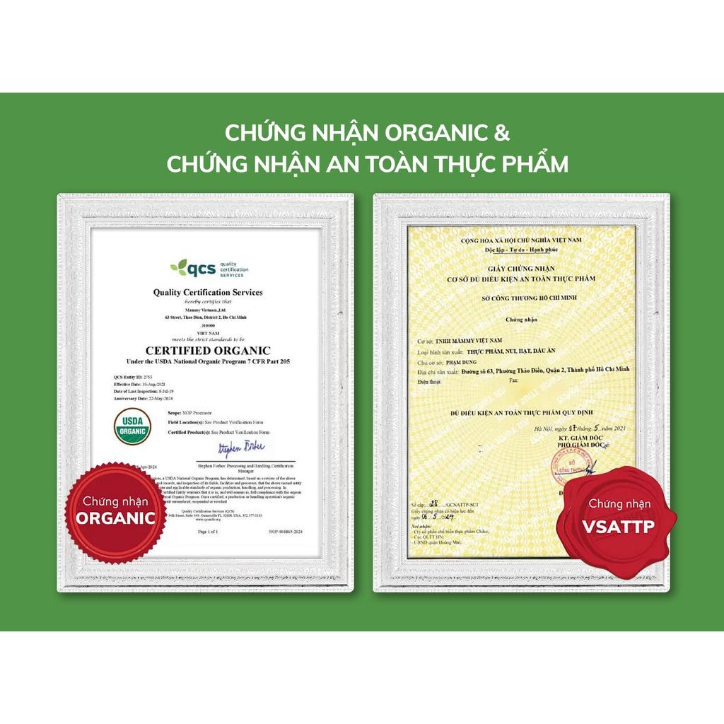 Hạt Chia Mămmy hữu cơ cho bé ăn dặm từ 6 tháng tuổi, hũ 110gr chất lượng cao date luôn mới