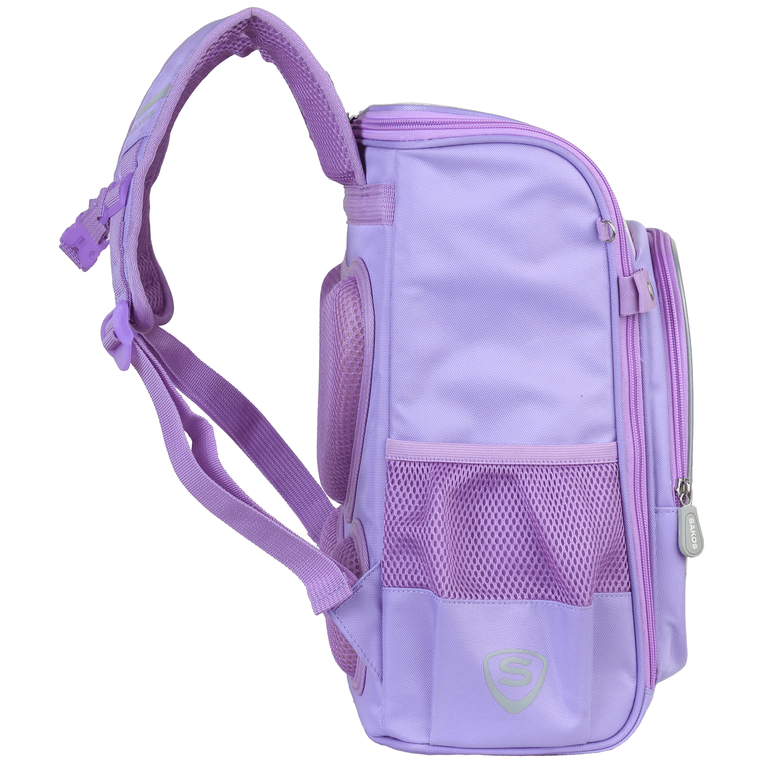 Ba Lô Học Sinh Kid Bingo Kèm Bóp Viết - Sakos SBO020LBNG00 - Lilac Bunny