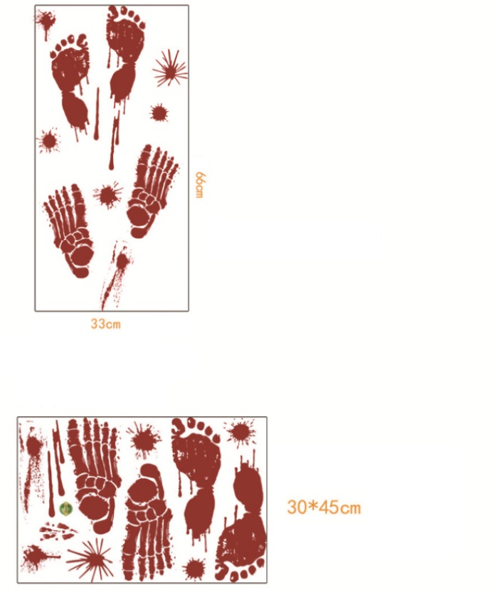 Decal dán tường trang trí - HALLOWEEN TỔNG HỢP NHIỀU MẪU MỚI 2021