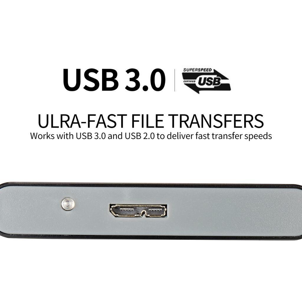 Black External  Disk Storage Devices 2.5 '' USB3.0