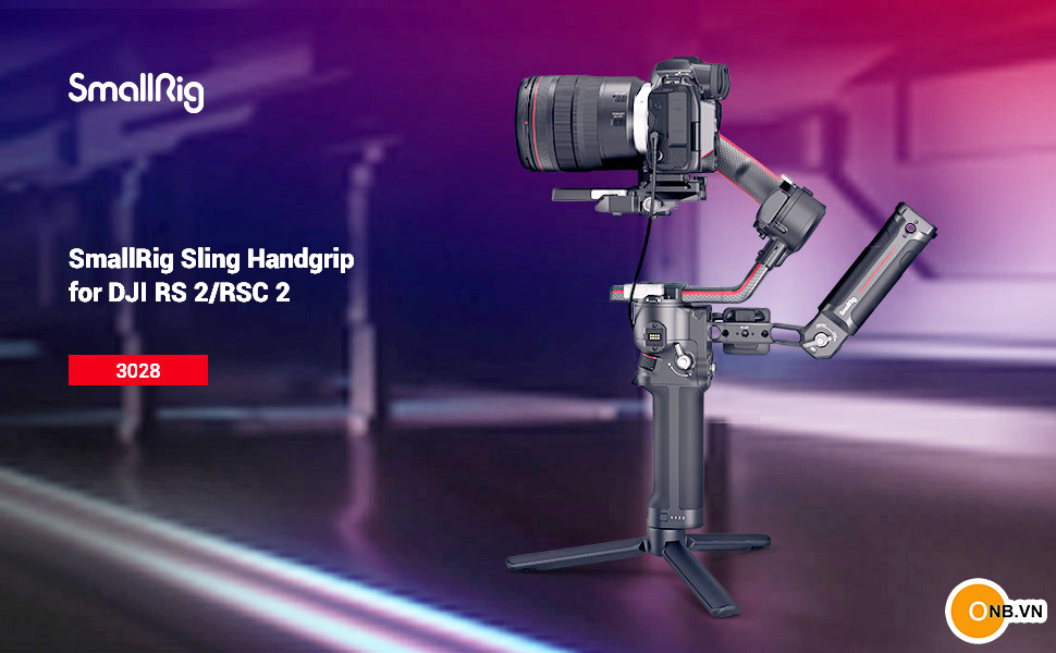 Small Rig Handgrip RONIN RS2 RSC2 3028 - Tay nối hỗ trợ quay SmallRig - Hàng Chính Hãng